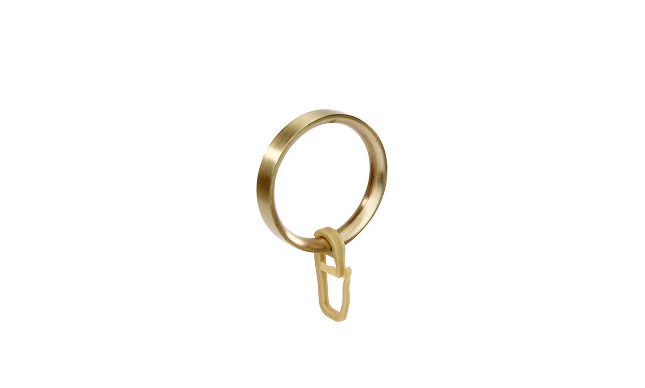 Metallringe flach | ø32/39mm | Messing matt