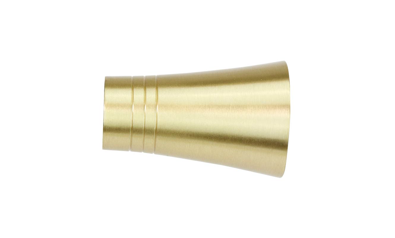 Larissa Endstück 89 | Messing matt