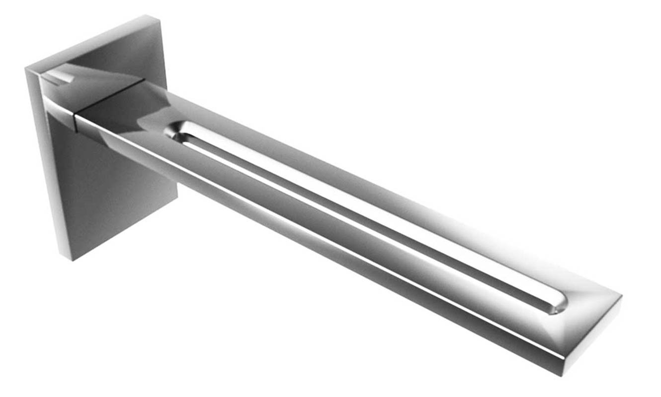 Leros Flachträger 3/5 lfg | Nickel Satin