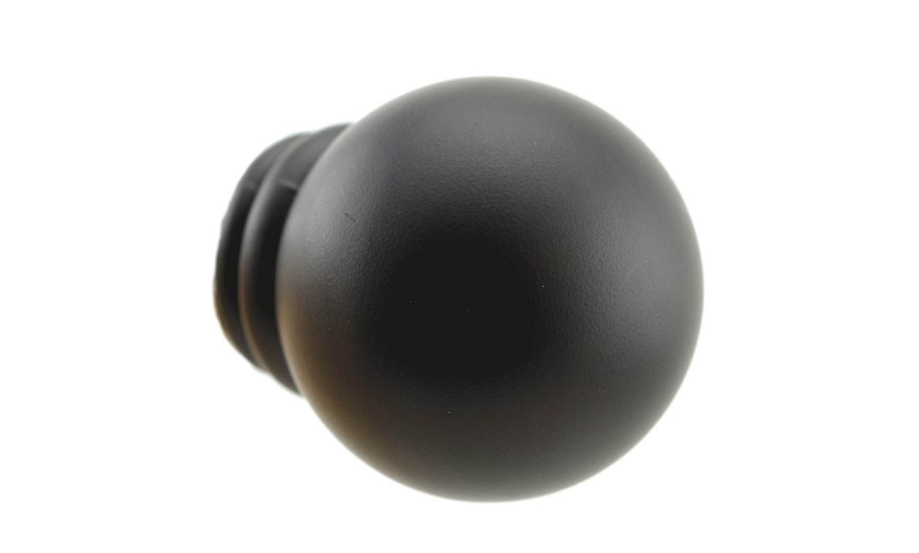 Endstück  Amaro 00 Kugel Schwarz matt