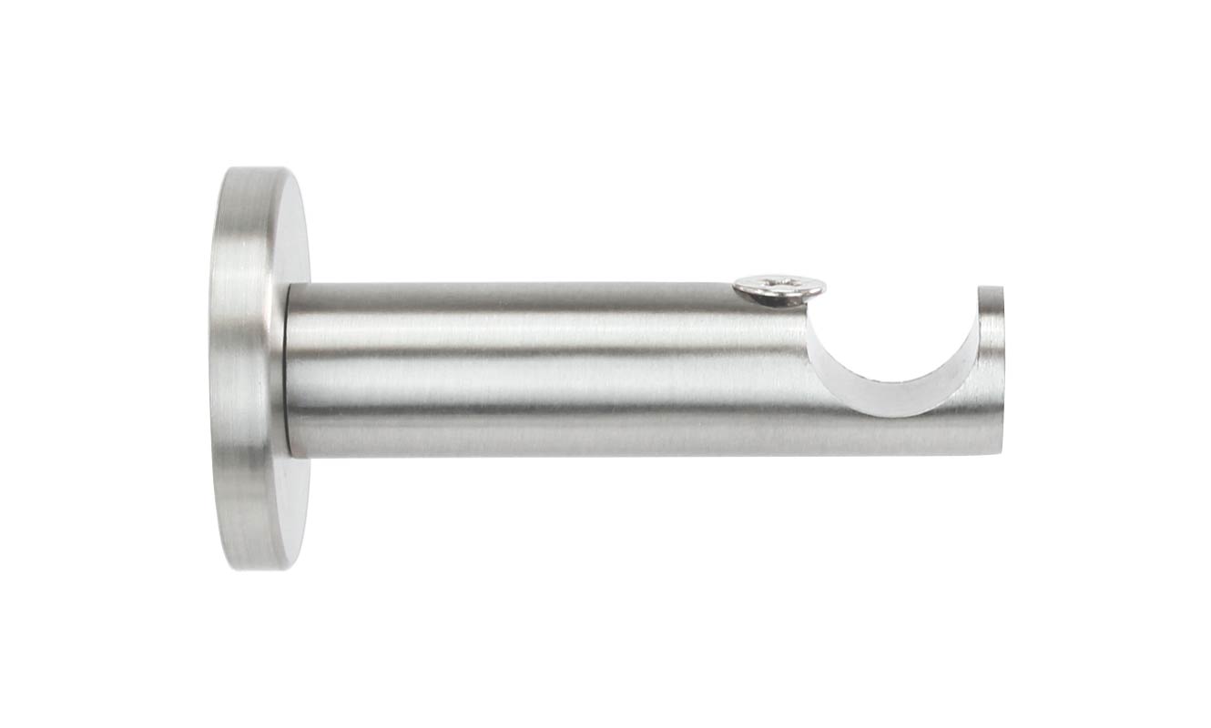 Wandträger 7cm | 1-läufig | offen | Stahl gebürstet