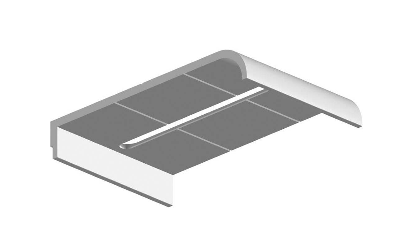 Rio Deckenträger eckig/rund