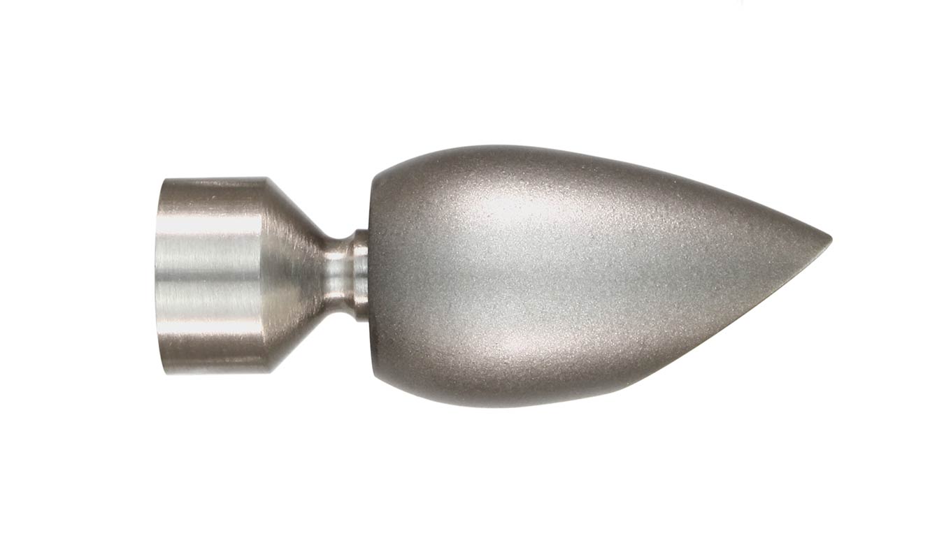 Endstück Monza 47 Satin Silber