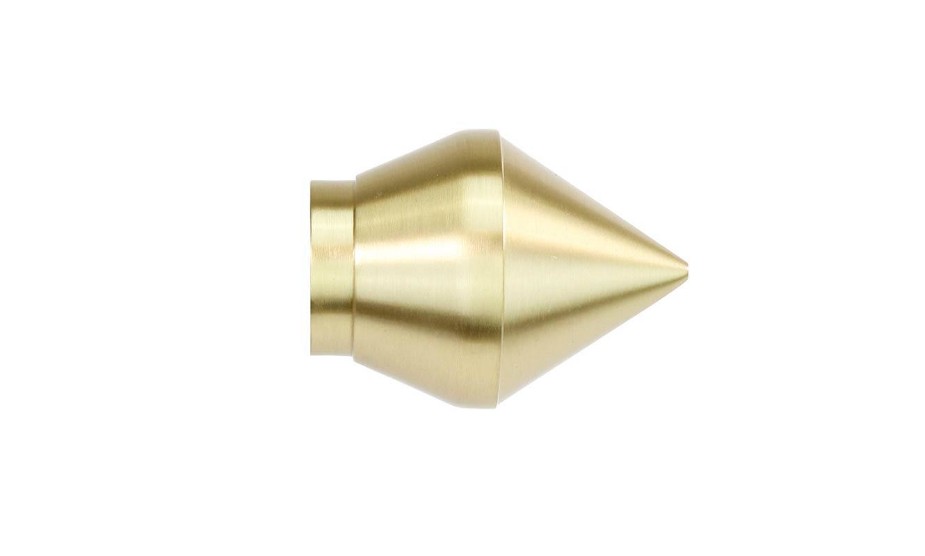 Larissa Endstück 90 | Messing matt